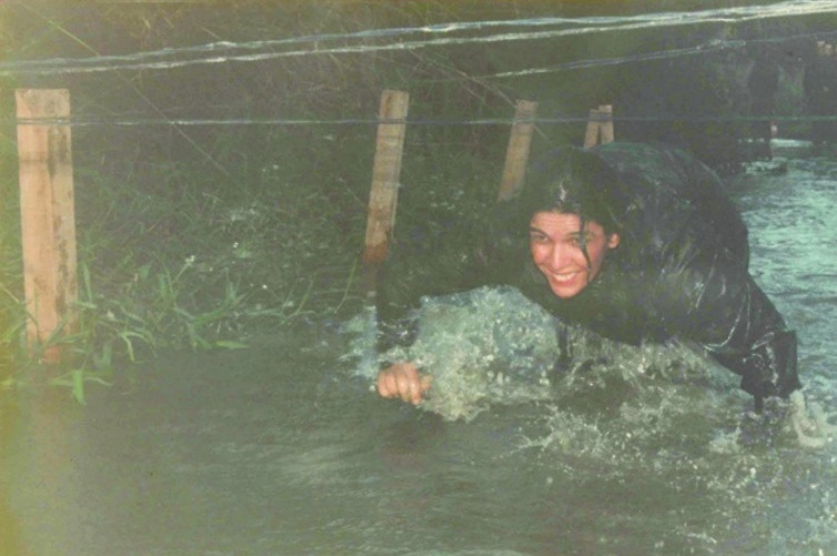 Treinamento na Escola de Sa&uacute;de do Ex&eacute;rcito/Foto: Arquivo pessoal