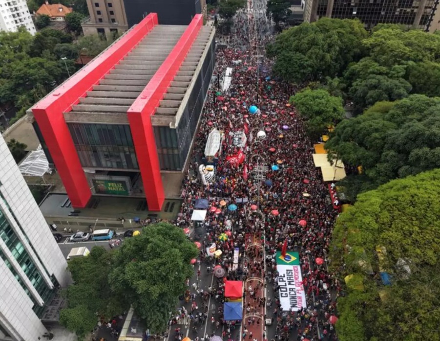 Manifesta&ccedil;&atilde;o em S&atilde;o Paulo/Foto: Divulga&ccedil;&atilde;o