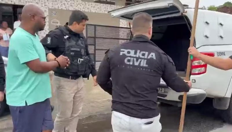 Pris&atilde;o de Alberto Santana Eugenio/Foto: Reprodu&ccedil;&atilde;o