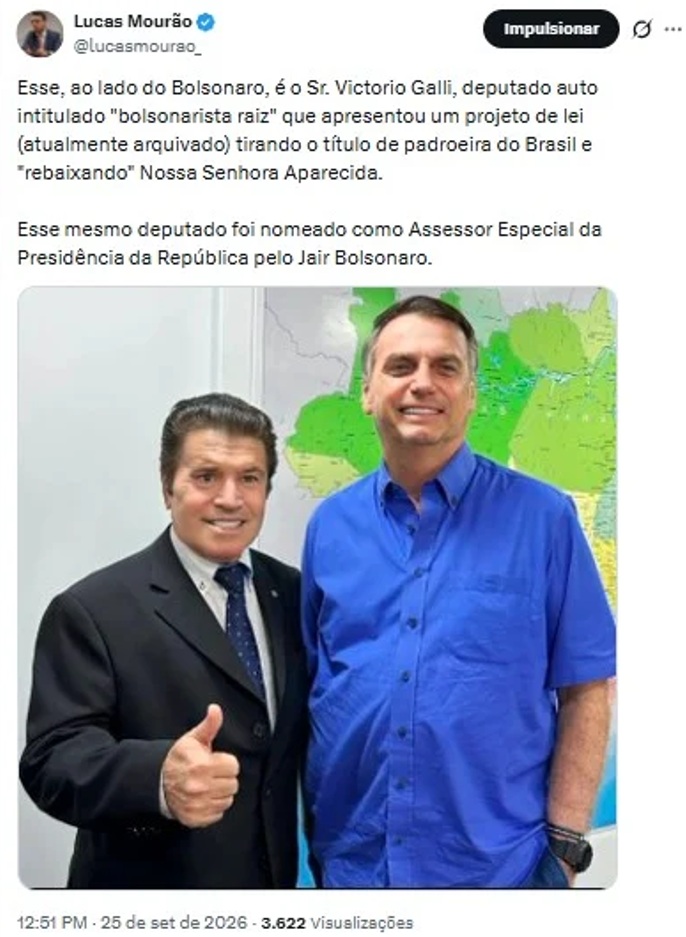 Imagem: redes sociais