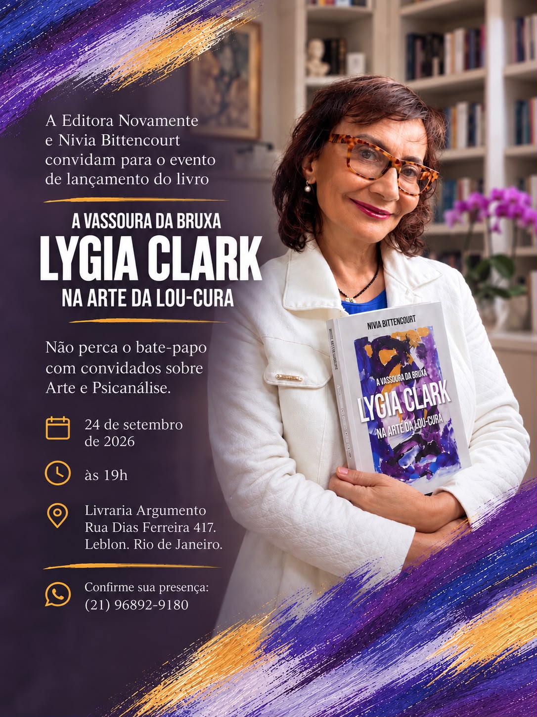 Dra. N&iacute;via Bittencourt/Imagem: Divulga&ccedil;&atilde;o